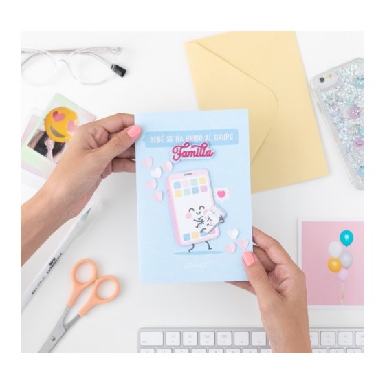 POSTAL-BEBÉ SE HA UNIDO AL GRUPO FAMILIA MR. WONDERFUL WOA10052ES