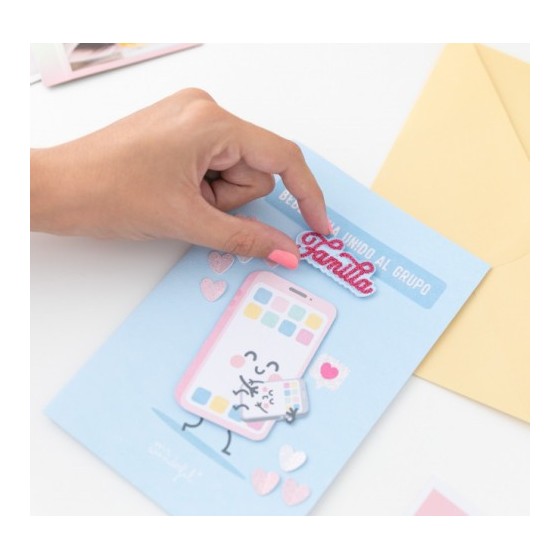 POSTAL-BEBÉ SE HA UNIDO AL GRUPO FAMILIA MR. WONDERFUL WOA10052ES