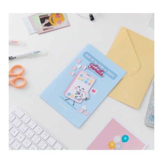 POSTAL-BEBÉ SE HA UNIDO AL GRUPO FAMILIA MR. WONDERFUL WOA10052ES