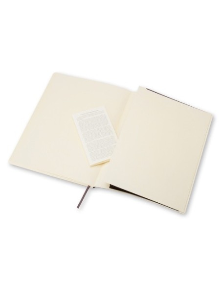 LIBRETA CLASICA TAPA BLANDA NEGRA XL (19X25CM) CUADRICULADA MOLESKINE QP622