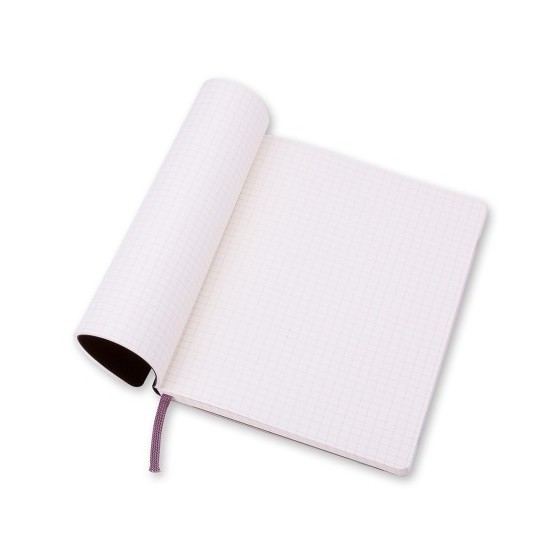 LIBRETA CLASICA TAPA BLANDA NEGRA XL (19X25CM) CUADRICULADA MOLESKINE QP622