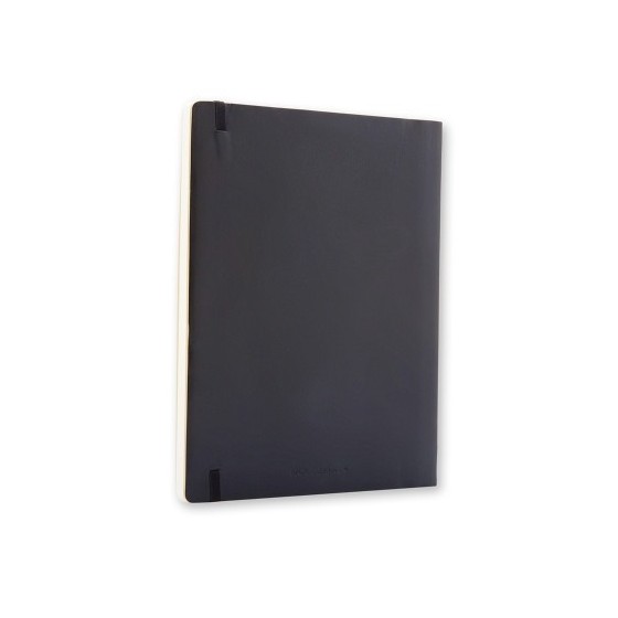 LIBRETA CLASICA TAPA BLANDA NEGRA XL (19X25CM) CUADRICULADA MOLESKINE QP622