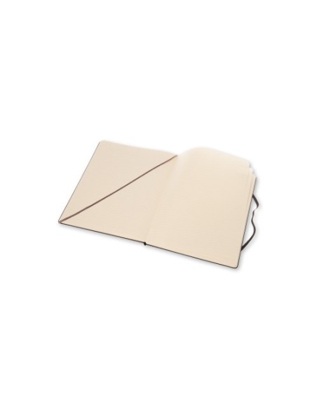 LIBRETA CLASICA TAPA DURA NEGRA XL (19X25CM) RAYAS MOLESKINE QP090