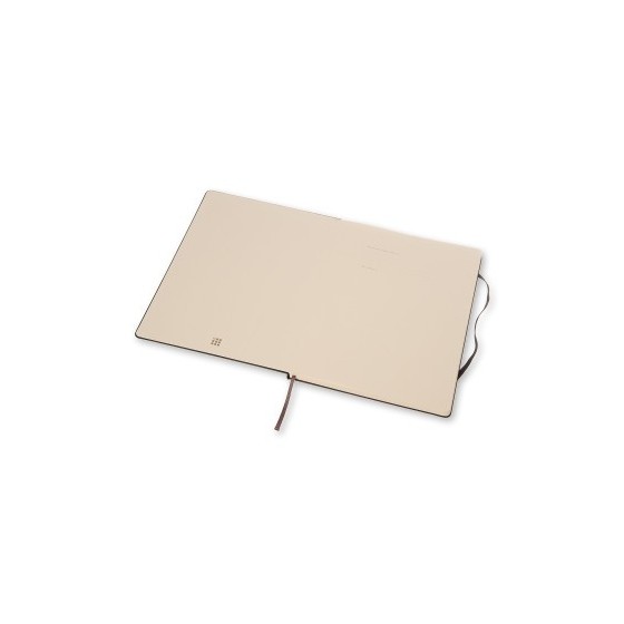 LIBRETA CLASICA TAPA DURA NEGRA XL (19X25CM) RAYAS MOLESKINE QP090