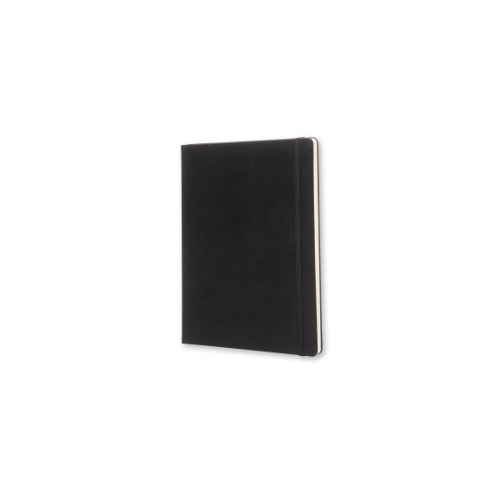 LIBRETA CLASICA TAPA DURA NEGRA XL (19X25CM) RAYAS MOLESKINE QP090