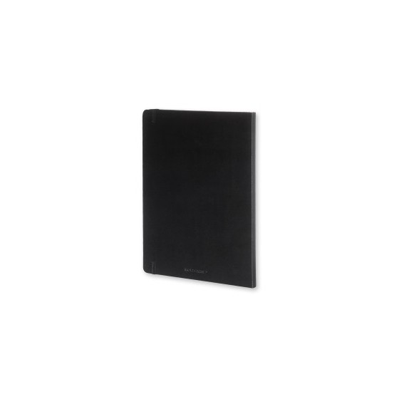 LIBRETA CLASICA TAPA DURA NEGRA XL (19X25CM) RAYAS MOLESKINE QP090