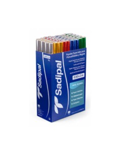 ROLLO PAPEL CELOFÁN SEMIPERFORADO HOJA 50X65 CM 30 GR. VERDE SADIPAL 12503