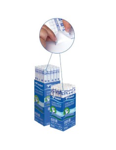 FORRO DE LIBROS 80 MICRAS ADHESIVO REPOSICIONABLE 0,45 X 2 M SADIPAL 12876