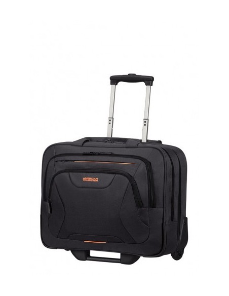 MALETÍN CON RUEDAS PARA PORTÁTIL DE 15,6" COMPARTIMENTO PARA ROPA 230X440X380 MM NEGRO AMERICAN TOURISTER SA33G006 NE