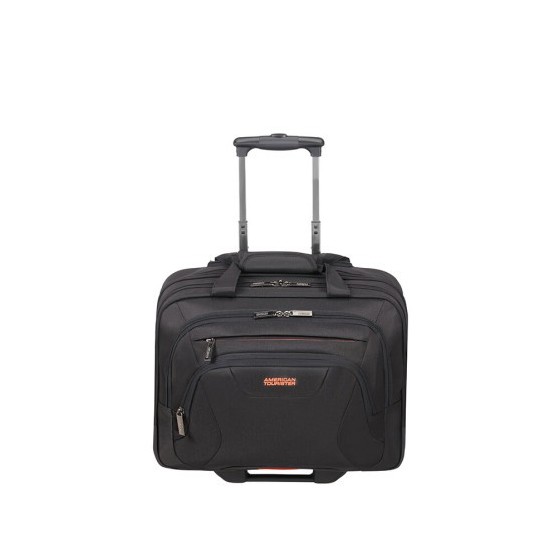 MALETÍN CON RUEDAS PARA PORTÁTIL DE 15,6" COMPARTIMENTO PARA ROPA 230X440X380 MM NEGRO AMERICAN TOURISTER SA33G006 NE