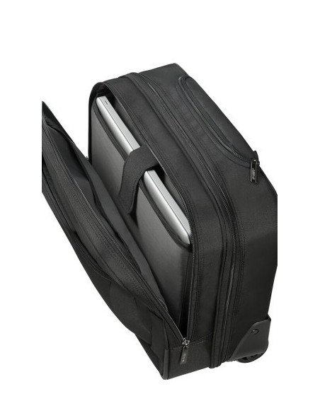 MALETÍN CON RUEDAS PARA PORTÁTIL DE 15,6" COMPARTIMENTO PARA ROPA 230X440X380 MM NEGRO AMERICAN TOURISTER SA33G006 NE