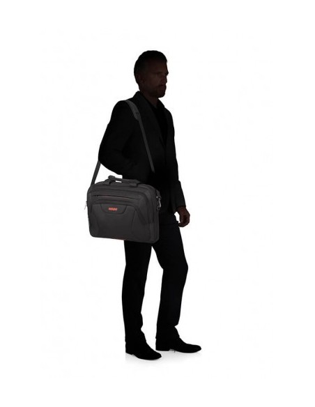 MALETÍN PARA PORTÁTIL DE 15,6" COMPARTIMENTO PARA TABLET DE 10,1" 120X415X320 MM AZUL AMERICAN TOURISTER SA33G005 NE