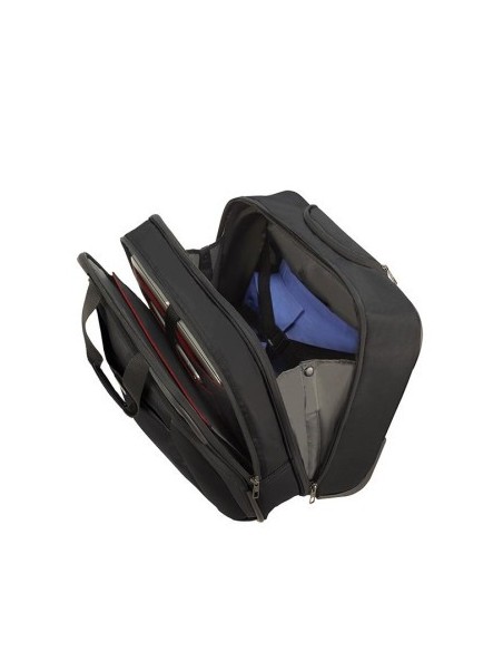 Samsonite 115332-1041 maleta Tranvía Estructura blanda Negro 26,5 L Poliéster