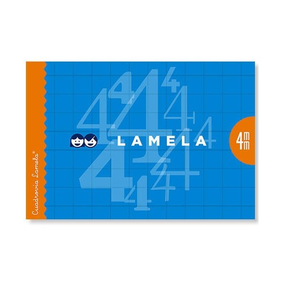 LIBRETA CUBIERTA BASICA 4º APAISADO RAYADO 4 MM 30 HOJAS APAISADA LAMELA 06AP04 (x15 unidades)