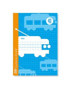 LIBRETA CUBIERTA BASICA 4º RAYADO 4 MM 30 HOJAS LAMELA 06004 (x15 unidades)