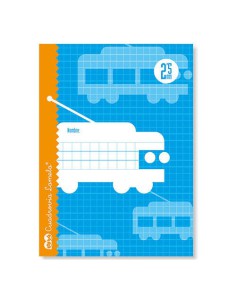 LIBRETA CUBIERTA BASICA 4º RAYADO 2,5 MM 30 HOJAS LAMELA 06002 (x15 unidades)