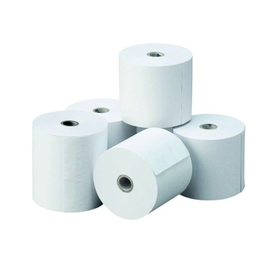 ROLLO TERMICO 80X80X12 DE 78,5 METROS SIN BISFENOL A KORES 56658800 (x8 unidades)