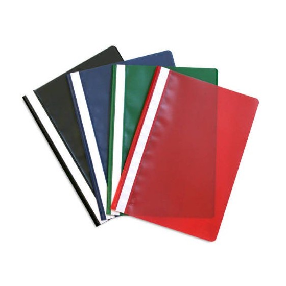DOSSIER POLIPROPILENO HERRAJE FOLIO TARJETERO LOMO ROJO GRAFOPLAS 5031051 (x25 unidades)