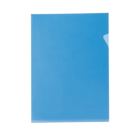 DOSSIER POLIPROPILENO DIN-A4 AZUL GRAFOPLAS 5280030 (x100 unidades)