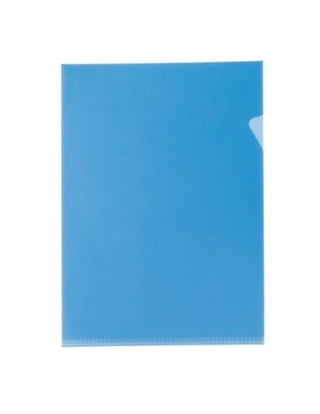 DOSSIER POLIPROPILENO DIN-A4 AZUL GRAFOPLAS 5280030 (x100 unidades)