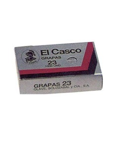 CAJA DE 1000 GRAPAS GALVANIZADAS MODELO 23/6G EL CASCO 1G00231