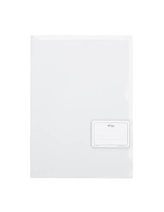 DOSSIERS CON TARJETERO EXTRA PVC EN TRANSPARENTE PARDO 315000 (x40 unidades)