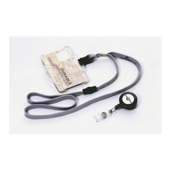 CORDON EXTENSIBLE PORTA NOMBRES DURABLE 8152. (x10 unidades)