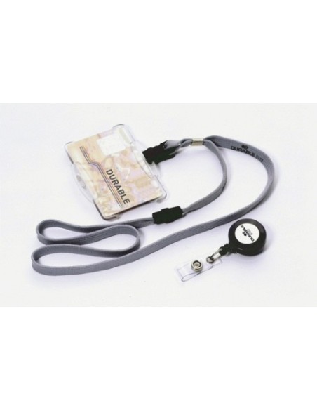 CORDON EXTENSIBLE PORTA NOMBRES DURABLE 8152. (x10 unidades)