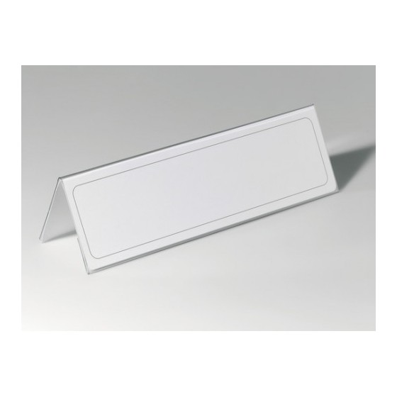 CAJA DE 25 PORTANOMBRES RIGIDOS PVC 210X297MM DURABLE 8053-19