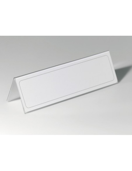 CAJA DE 25 PORTANOMBRES RIGIDOS PVC 210X297MM DURABLE 8053-19