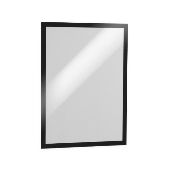 BLISTER 2 MARCO AUTOADHESIVO MAGNETICO DURAFRAME A3 NEGRO DURABLE 4873-01