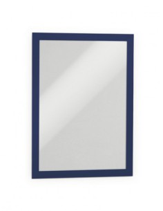 BLISTER 2 MARCO AUTOADHESIVO MAGNETICO DURAFRAME A4 AZUL DURABLE 4872-07