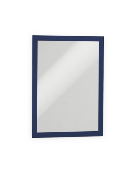 BLISTER 2 MARCO AUTOADHESIVO MAGNETICO DURAFRAME A4 AZUL DURABLE 4872-07