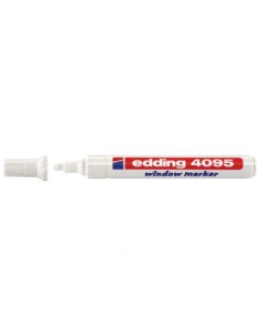 MARCADOR TIZA LIQUIDA FINO 4095 BLANCO EDDING 4095-049 (x10 unidades)