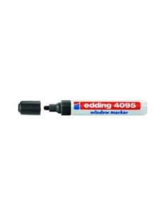 MARCADOR TIZA LIQUIDA FINO 4095 NEGRO EDDING 4095-001 (x10 unidades)