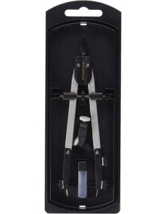 Faber-Castell 32722-8 compás Negro, Metálico 1 pieza(s)
