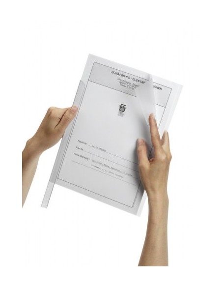 CAJA 50 FUNDAS PARA LOMERA PP A4 TR DURABLE 2919-19