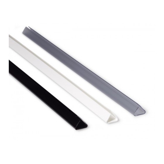 CAJA 25 LOMERAS DE PLASTICO A4 DE 12 MM NEGRO DURABLE 2912-01