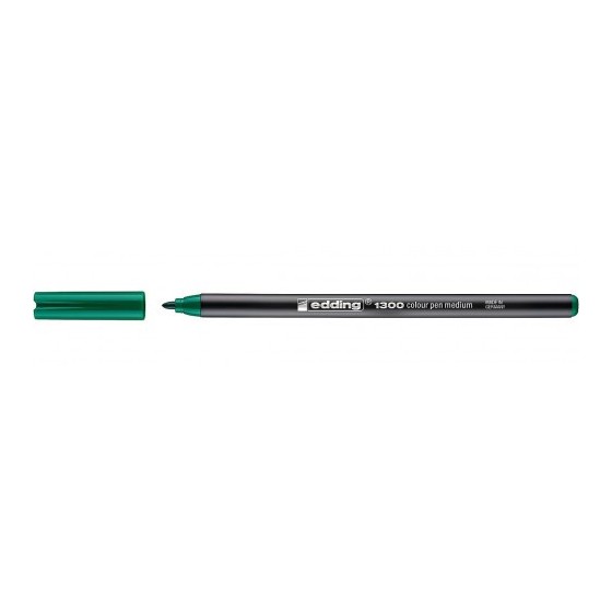ROTULADOR PUNTA REDONDA 2MM 1300 VERDE EDDING 1300-04 (x10 unidades)