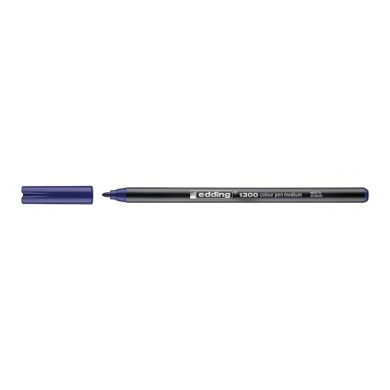 ROTULADOR PUNTA REDONDA 2MM 1300 AZUL EDDING 1300-03 (x10 unidades)