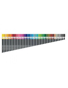 ROTULADOR PUNTA REDONDA 2MM 1300 ROJO EDDING 1300-02 (x10 unidades)