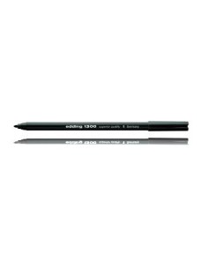 ROTULADOR PUNTA REDONDA 2MM 1300 NEGRO EDDING 1300-01 (x10 unidades)