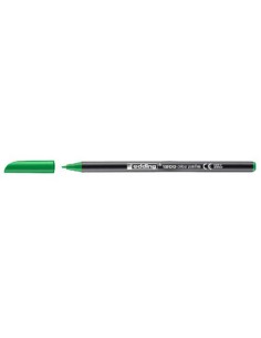 ROTULADOR PUNTA FINA 1200 VERDE FLUORESCENTE EDDING 1200-64 (x10 unidades)