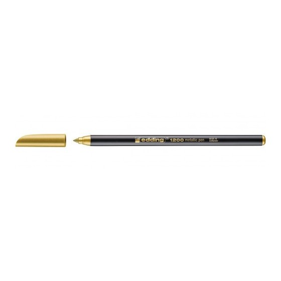 ROTULADOR 1200 COLOR ORO EDDING 1200-53 (x10 unidades)