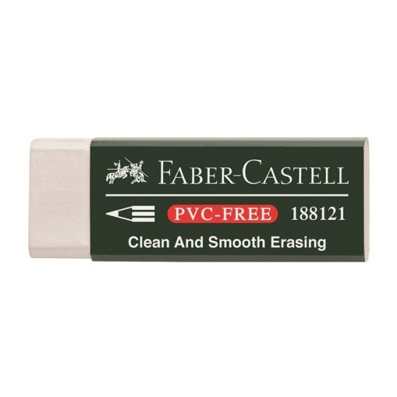 Faber-Castell 188121 goma Plástico Blanco 1 pieza(s)