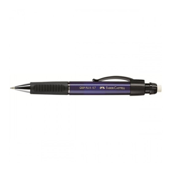 PORTAMINAS GRIP PLUS 0.7MM AZUL FABER CASTELL 130732 (x5 unidades)