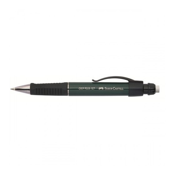 PORTAMINAS GRIP PLUS 0.7MM VERDE FABER CASTELL 130700 (x5 unidades)