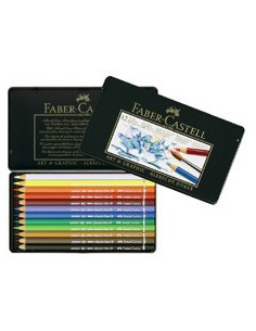 ESTUCHE 12 LÁPICES ESCOLARES ACUARELABLES HT-120212 FABER CASTELL 114413