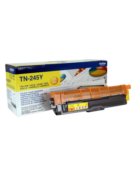 BROTHER TONER TN245Y  HL3140CW/HL3150CDW, 2.200 PÁG. AMARILL