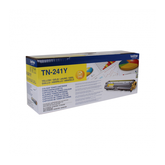 BROTHER TONER TN241Y  HL3140CW/HL3150CDW, 1.400 PÁG. AMARILL